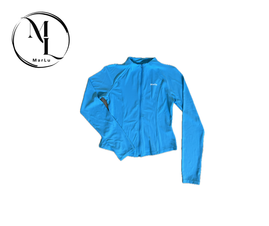 Vest met lange mouwen en rits