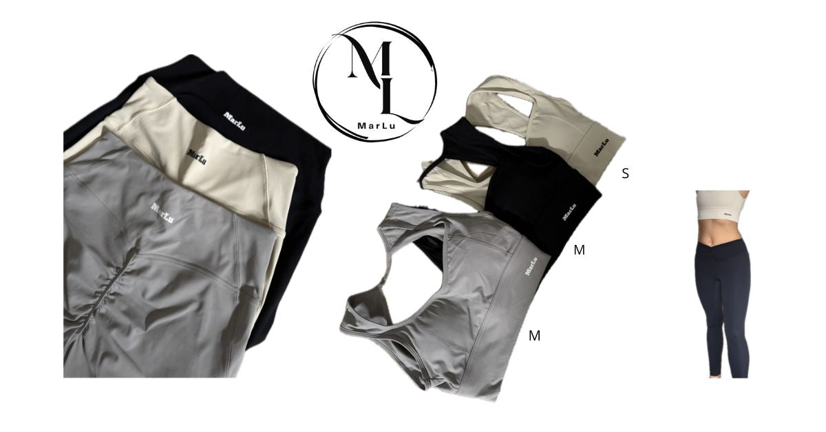 Sportlegging en bh set