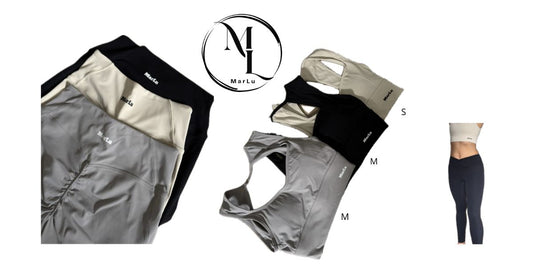 Sportlegging en bh set